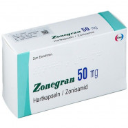 Купить Зонегран Зонисамид 50 мг капсулы №28 в Владивостоке